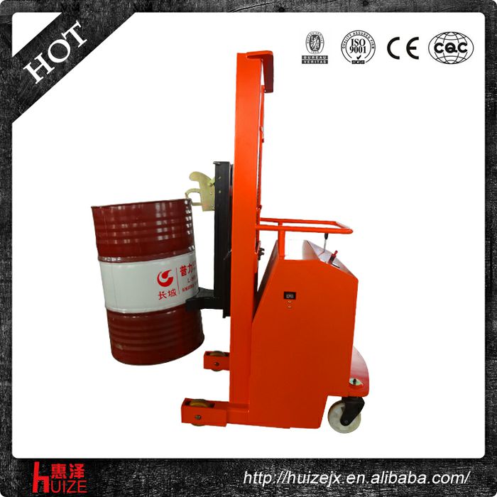 半電動配重油桶車（無底腿，只堆垛，不翻轉(zhuǎn)）