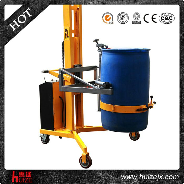 半電動(dòng)油桶車（直角腿，夾鐵桶翻轉(zhuǎn)）3