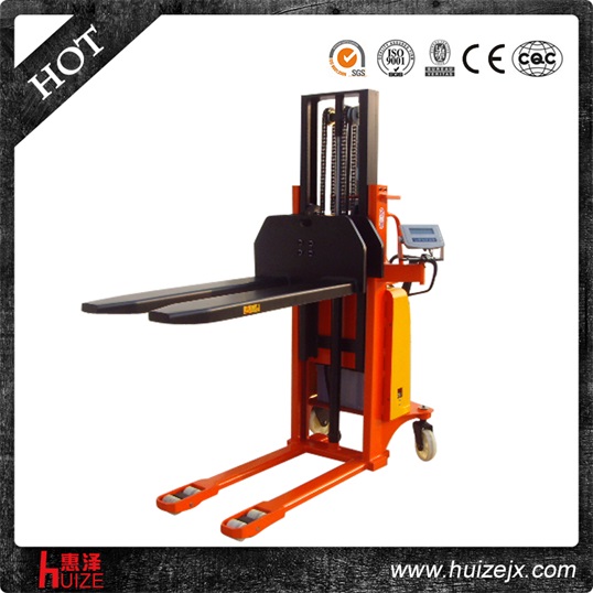 半電動堆高車帶不銹鋼稱重儀表 半電動堆高車帶不銹鋼稱重儀表