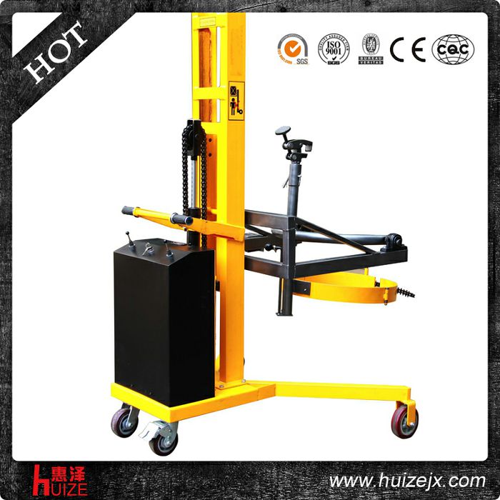 半電動(dòng)油桶車（直角腿，夾鐵桶翻轉(zhuǎn)）2