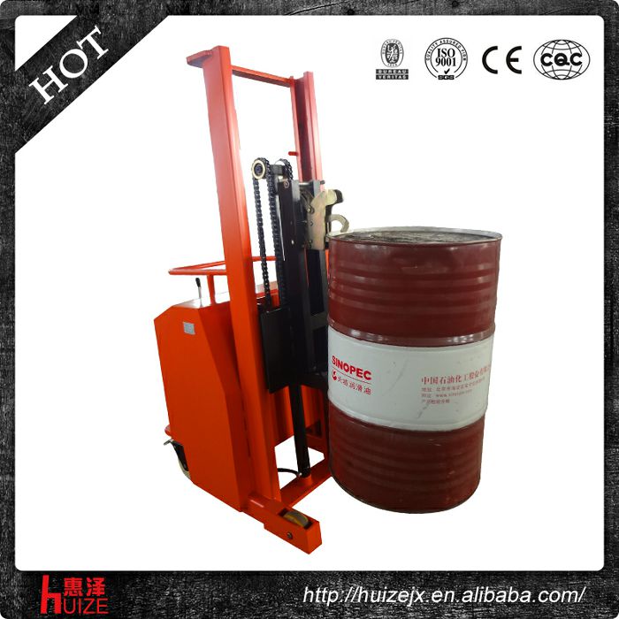 半電動配重油桶車（無底腿,只堆垛，不翻轉(zhuǎn)）