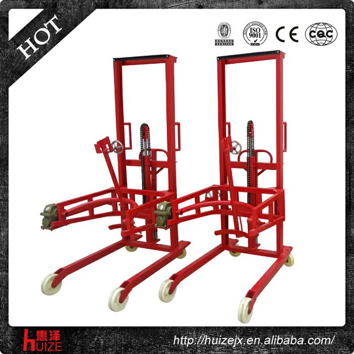 HZCOT300手動可傾式油桶車(夾鐵桶) HZCOT300手動可傾式油桶車(夾鐵桶)